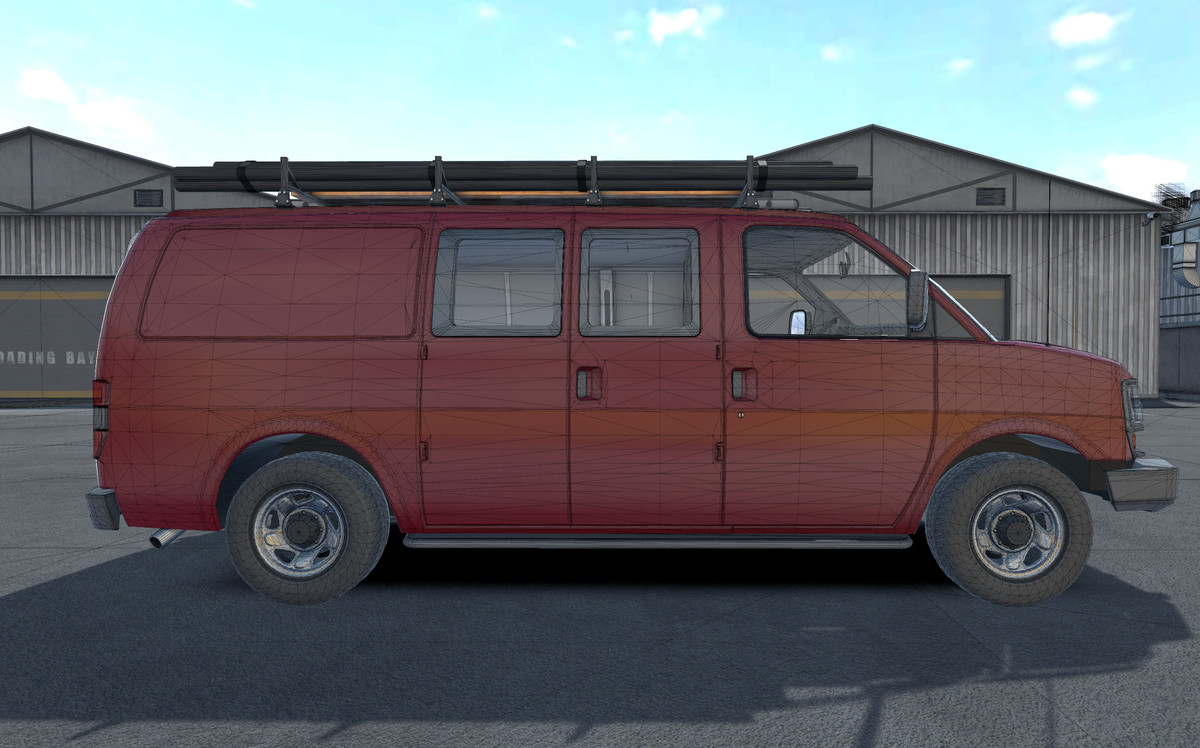 Modern utility van