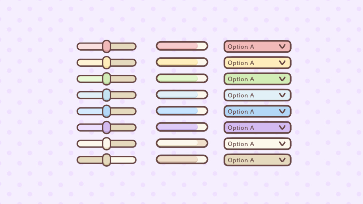 Teddy Bear Pastels GUI Pack