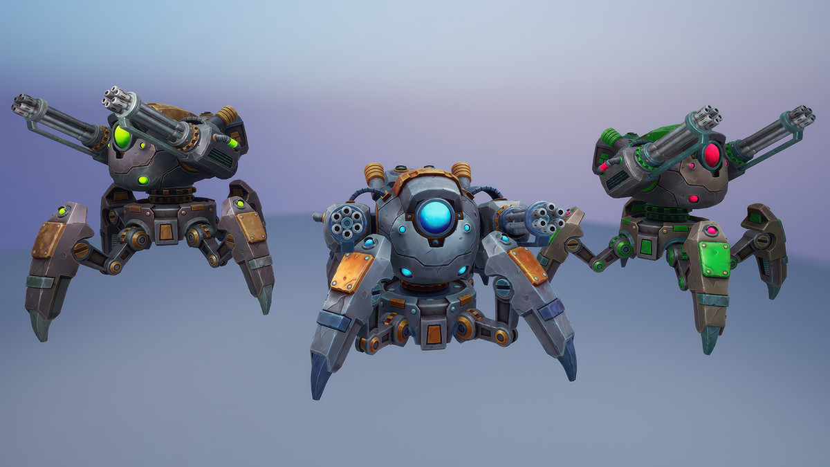 Stylized Gunslinger Bot