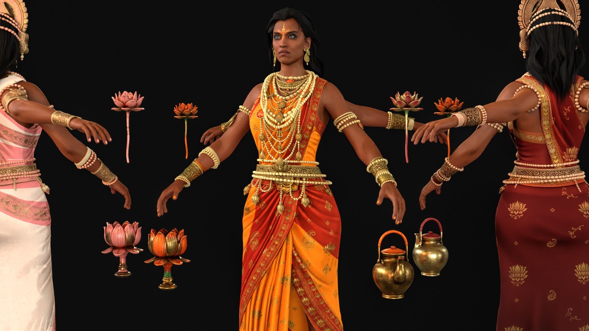 Indian Goddess Lakshmi