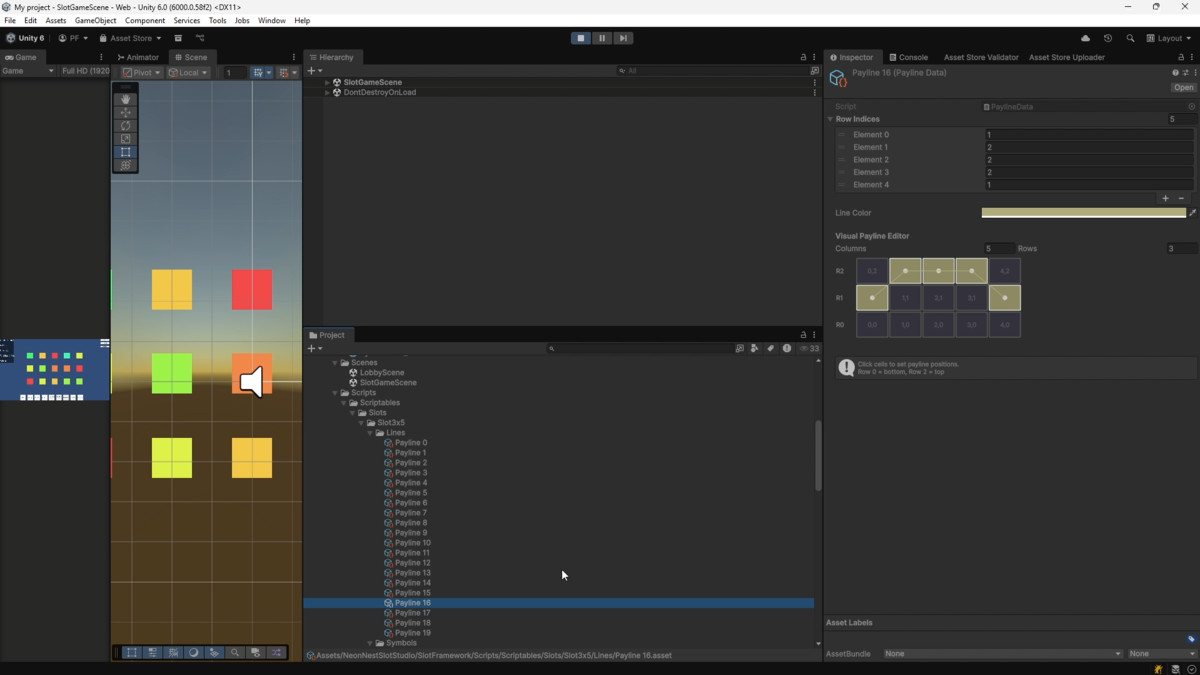 SlotFramework - Slot Machine Engine