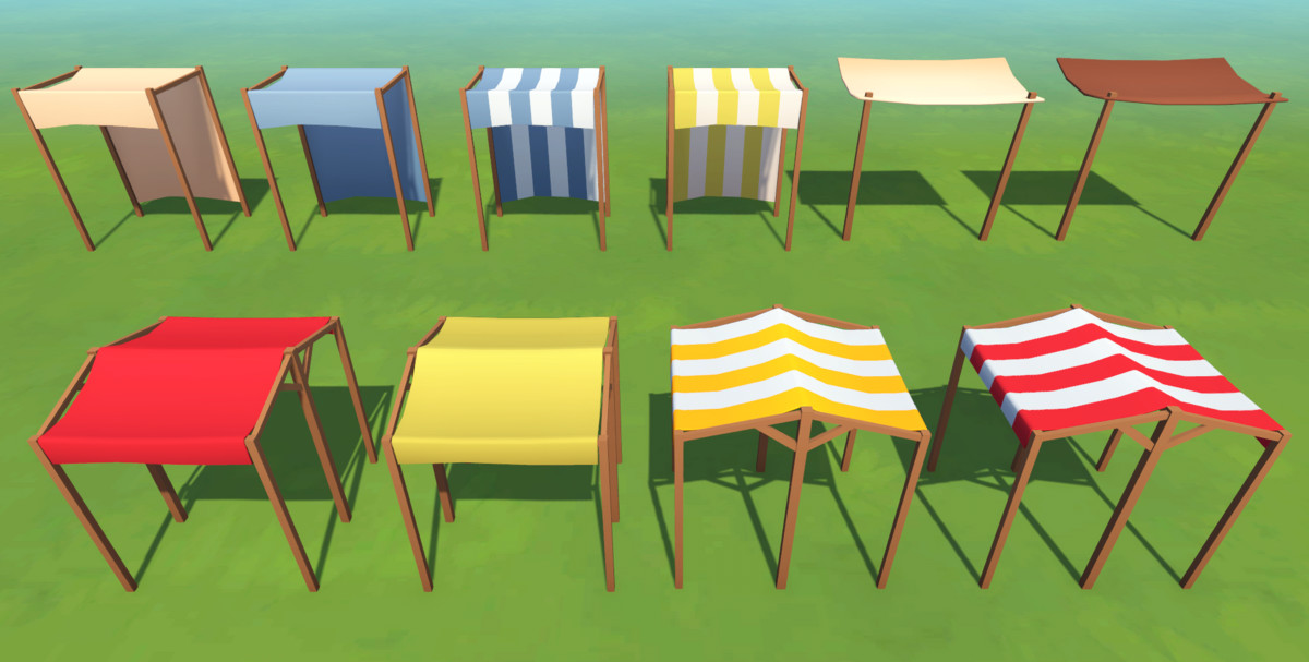 Wandering Merchant Camp Pack