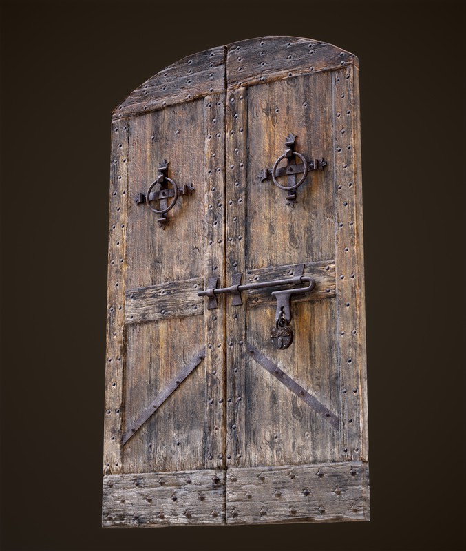 Five Old Doors