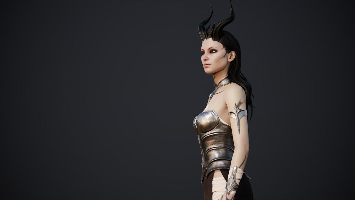 Fantasy Demones Girl