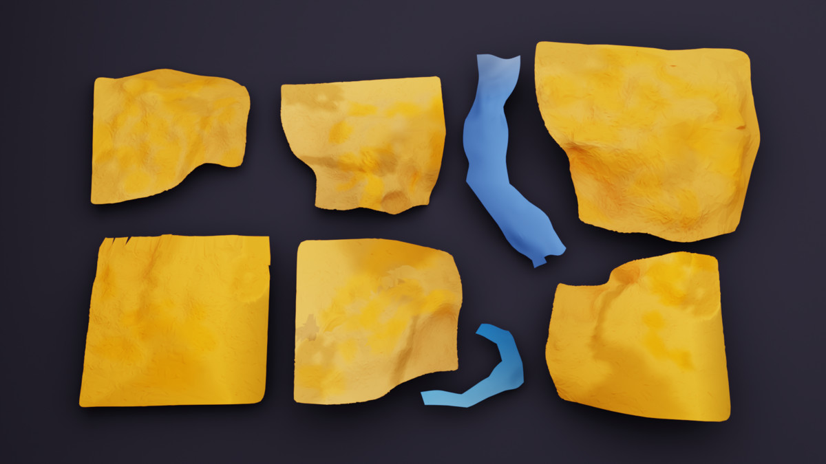 Low Poly Wild West Train Pack