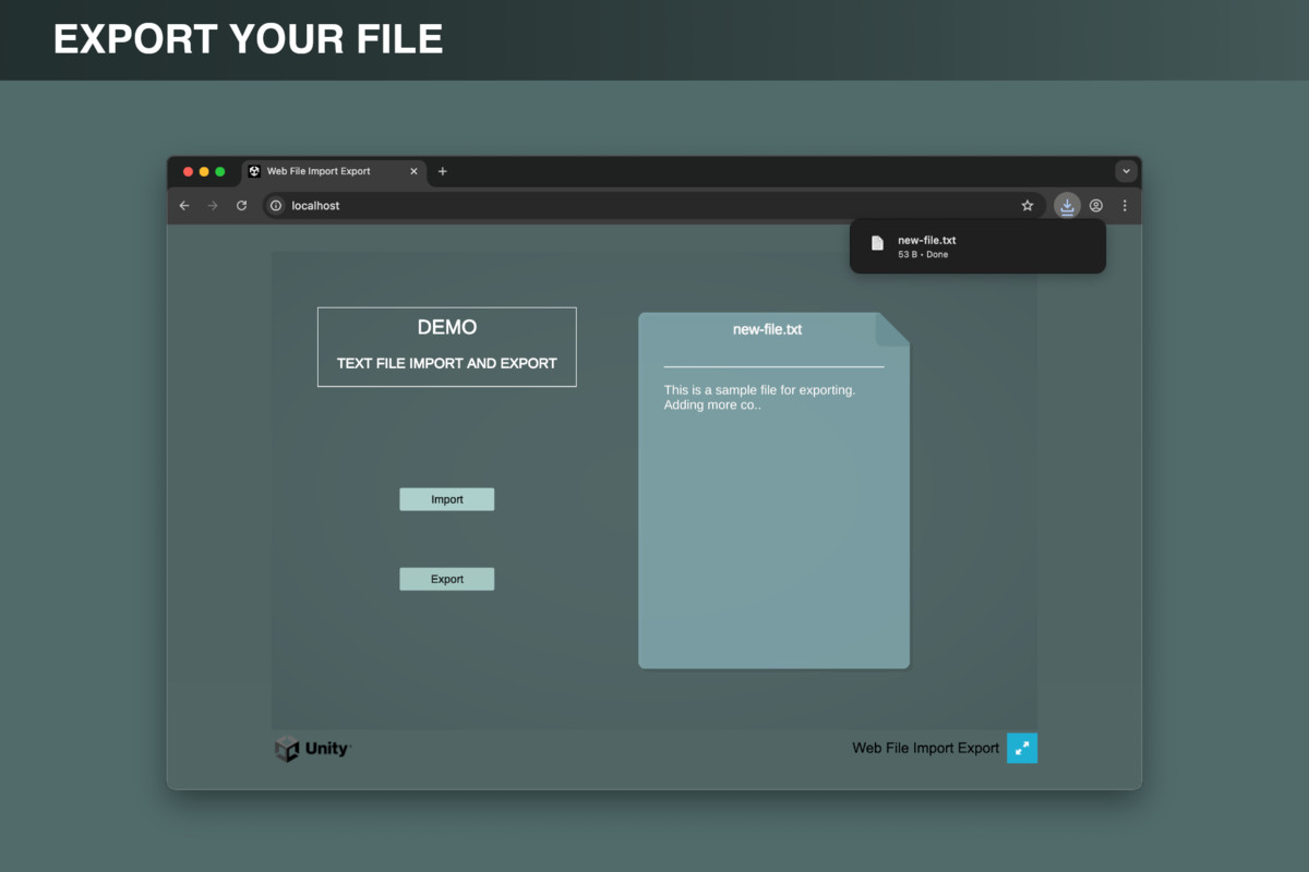 Web Tools: File Import Export Tool