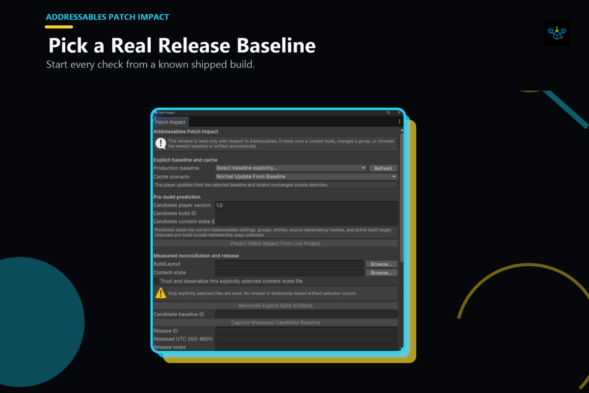Addressables Patch Impact