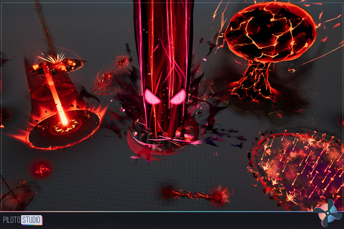 Dark Magic Stylized VFX Starter Kit