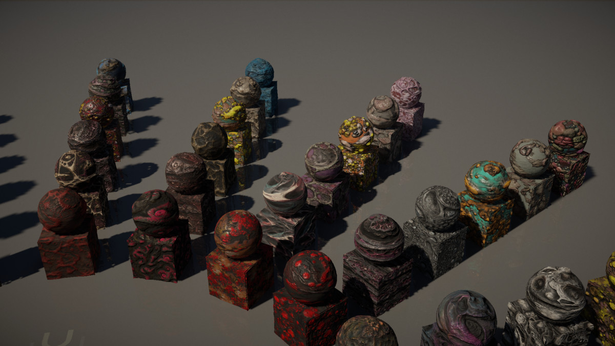 Alien Ground Materials - Organic