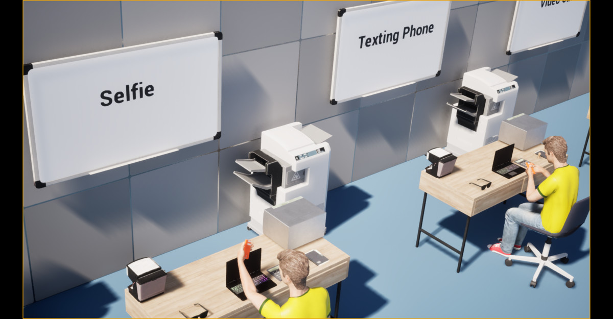 Office Worker Animation