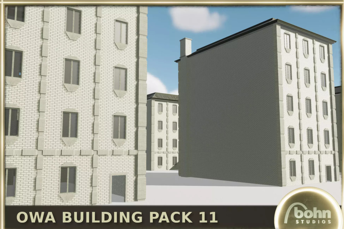 OWA City Core Kit: Open World 1900s - Urban - Steampunk - Cyberpunk - Victorian