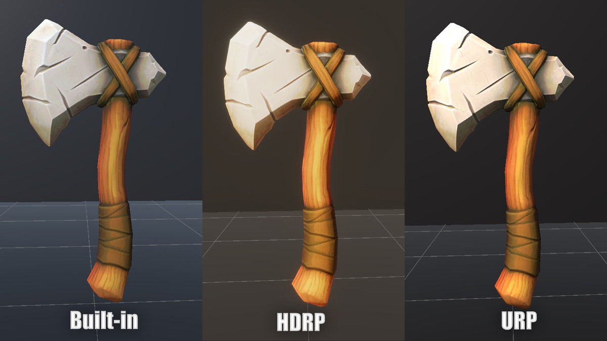 Medieval Axe Set - Game Ready Weapon
