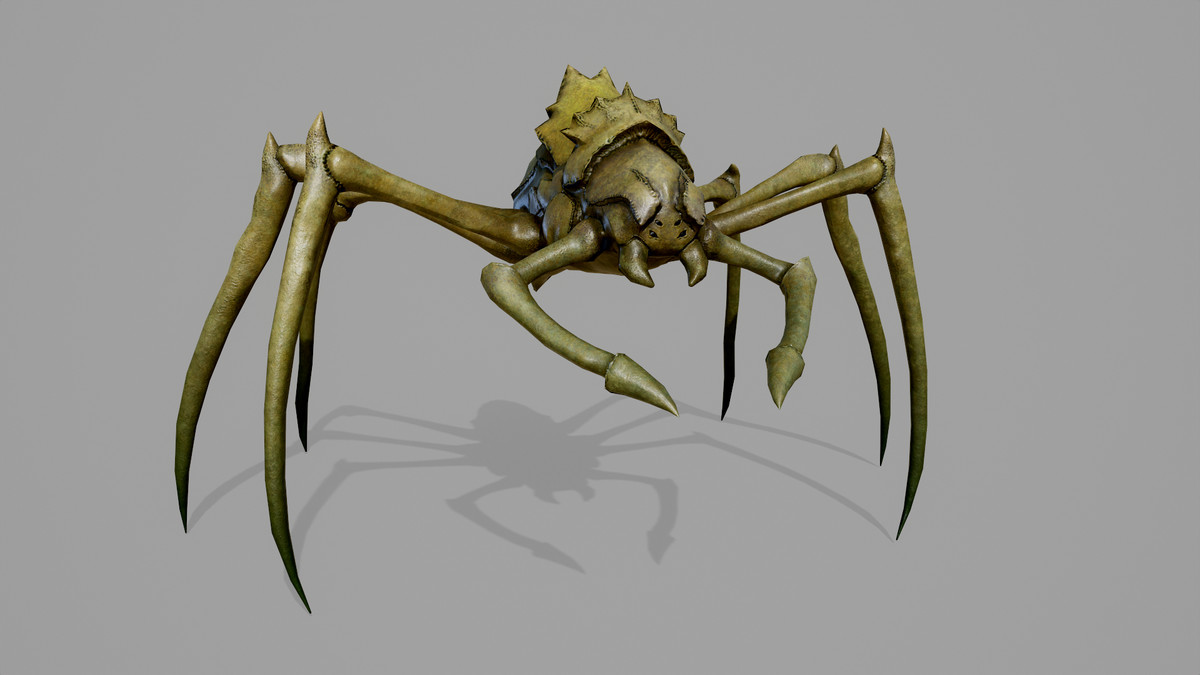 Stylized_Spider_4 7 Skin Variants Pack