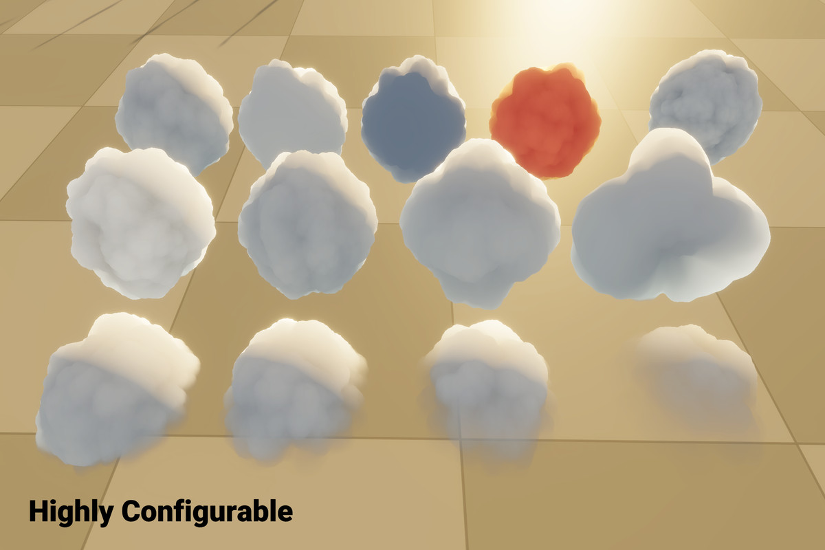Sky Clouds Bundle - Fluffy Clouds Shader