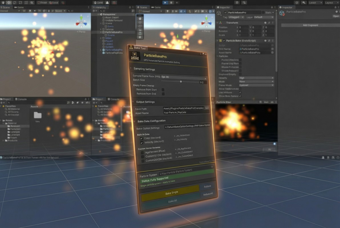 Particle Bake Pro