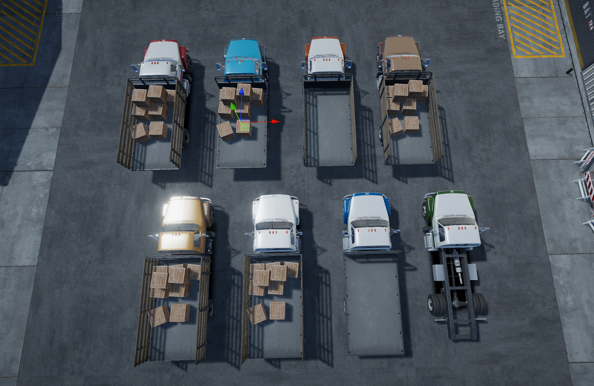 80s Stakebed truck