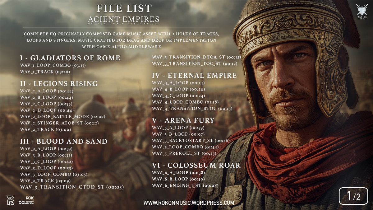 Ancient Empires Music