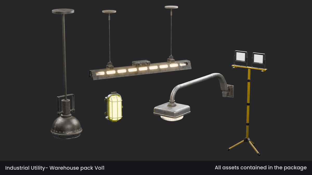 Industrial Utility- Warehouse pack Vol1