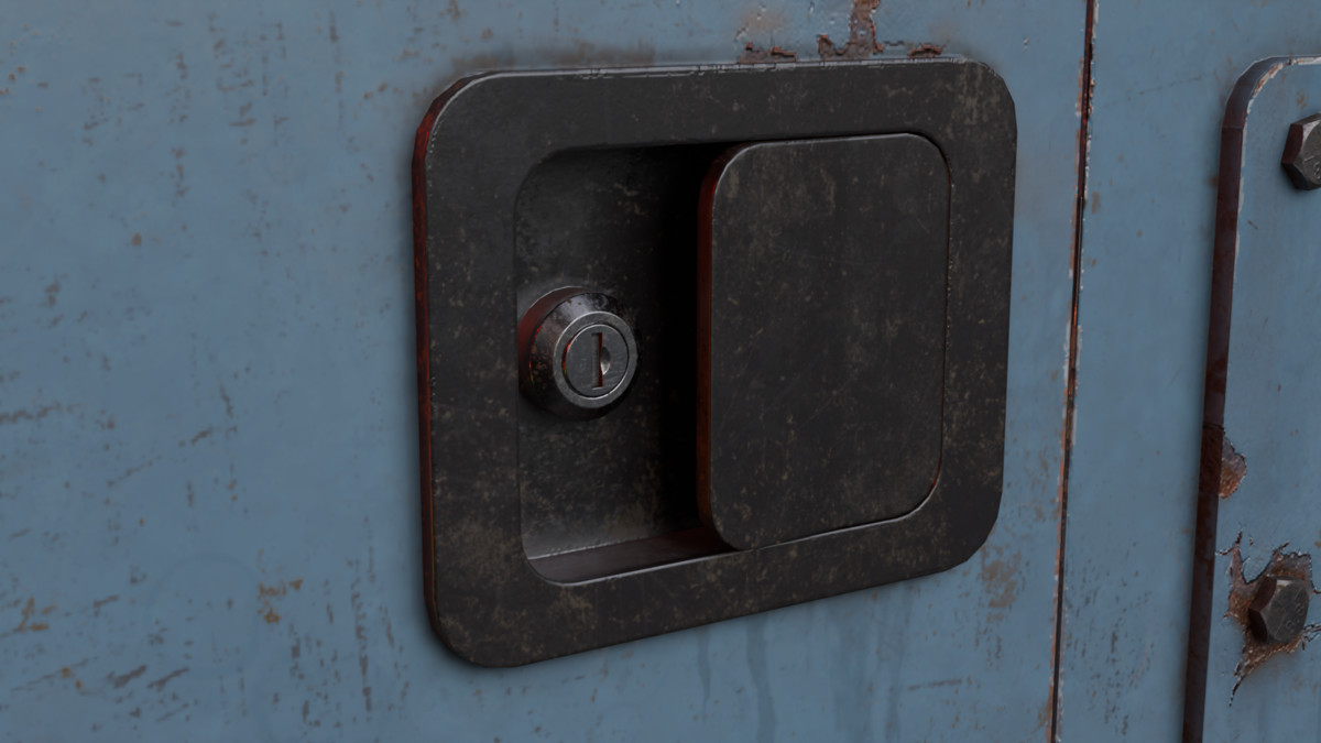 Diesel Generator (Interactive - Game ready)
