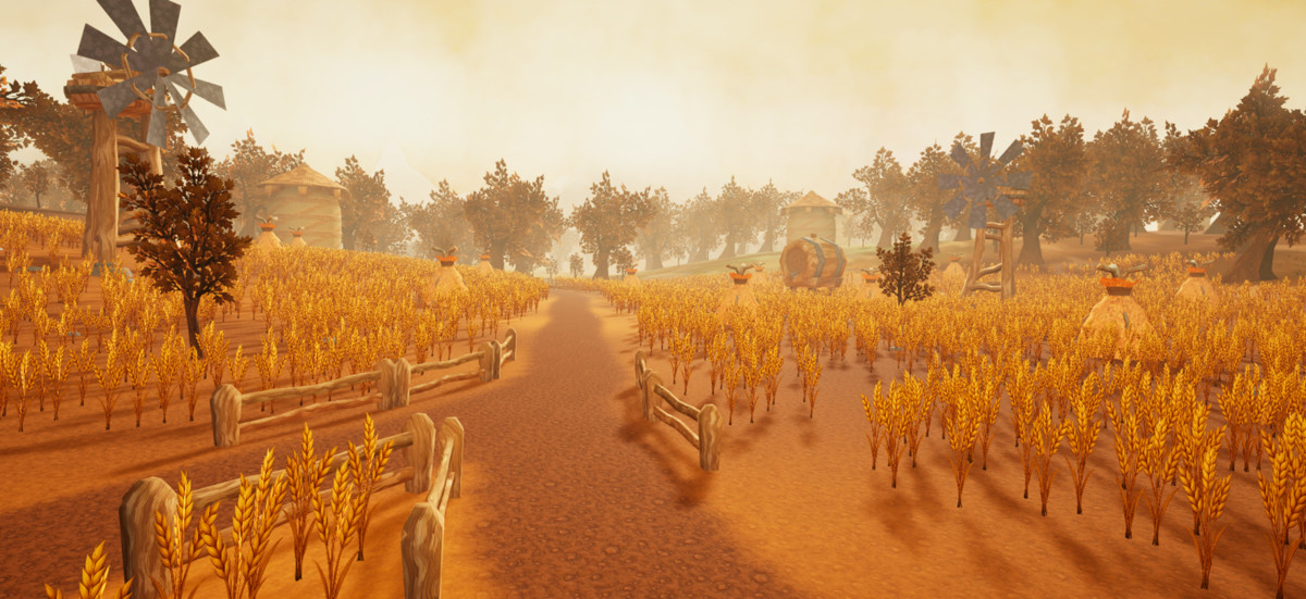 Westvale Farmlands – Stylized Fantasy World Environment
