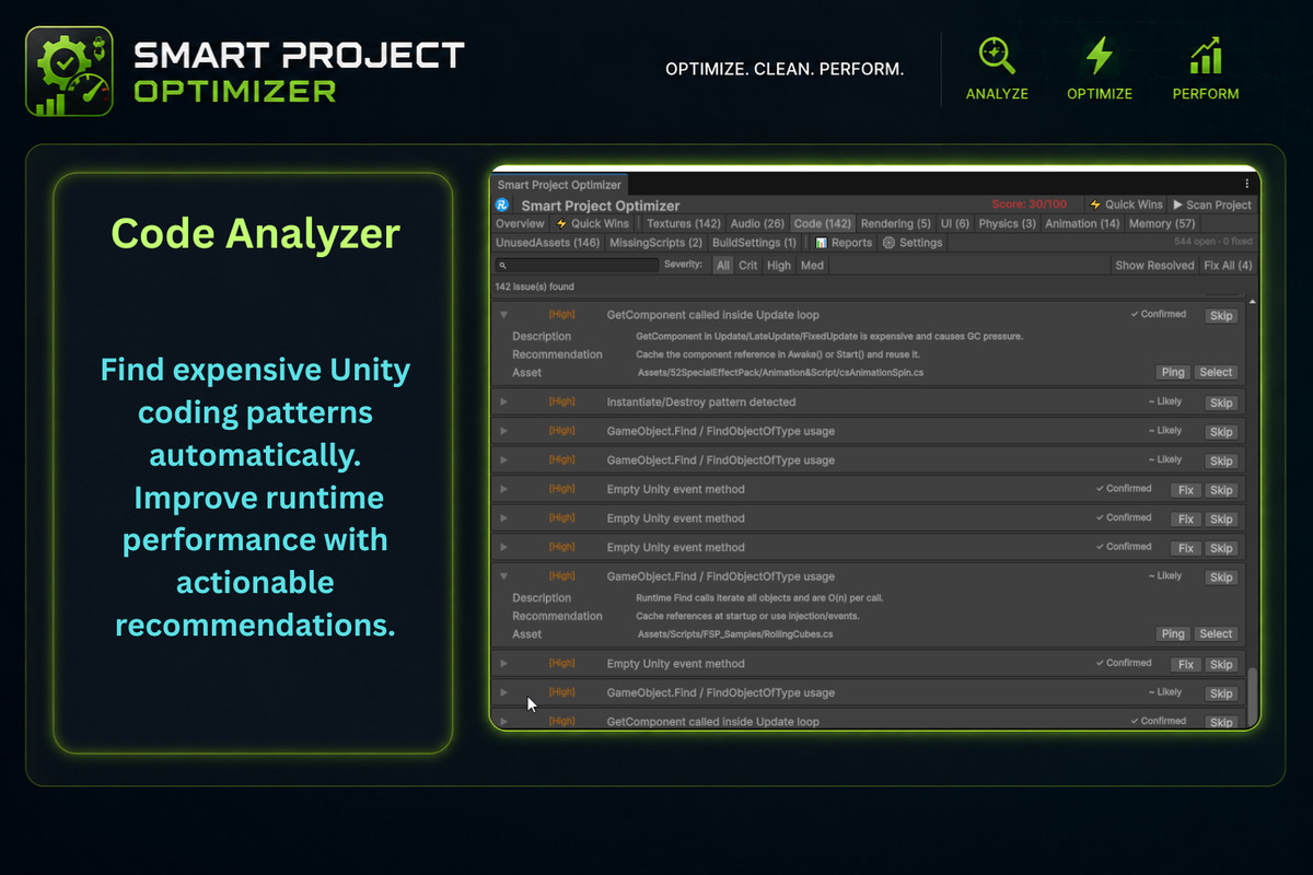 Smart Project Optimizer