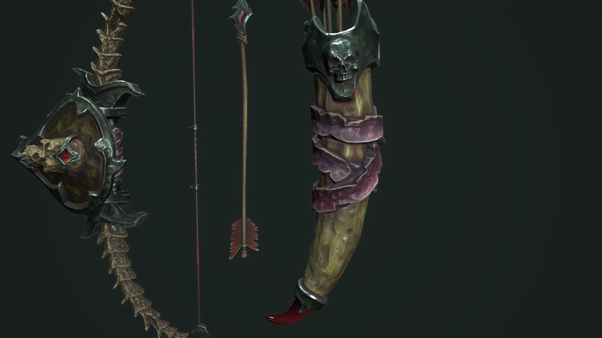Undead bow quiver arrow