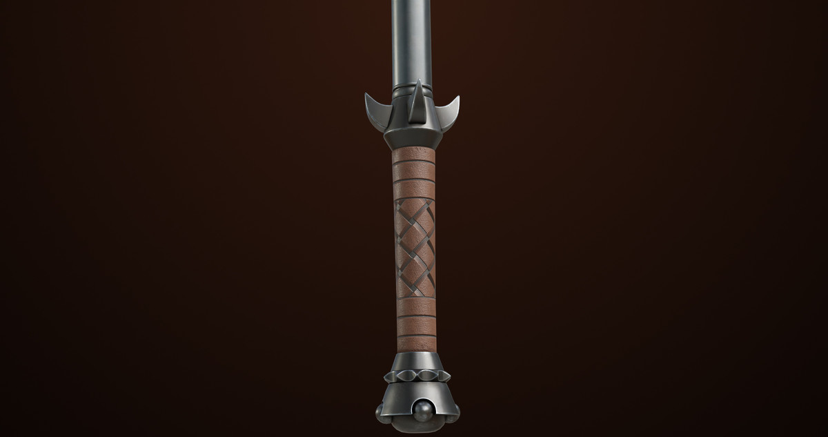 Battle Axe 03 URP HDRP Textures