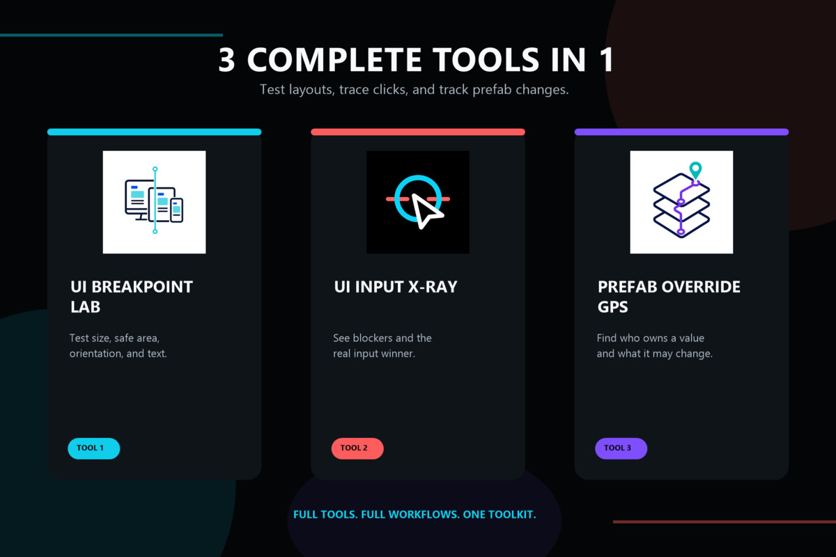 UI & Prefab Reliability Toolkit