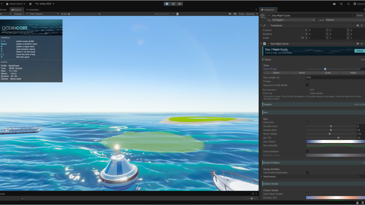 OceanCore – Dynamic Ocean, Lakes & Rivers