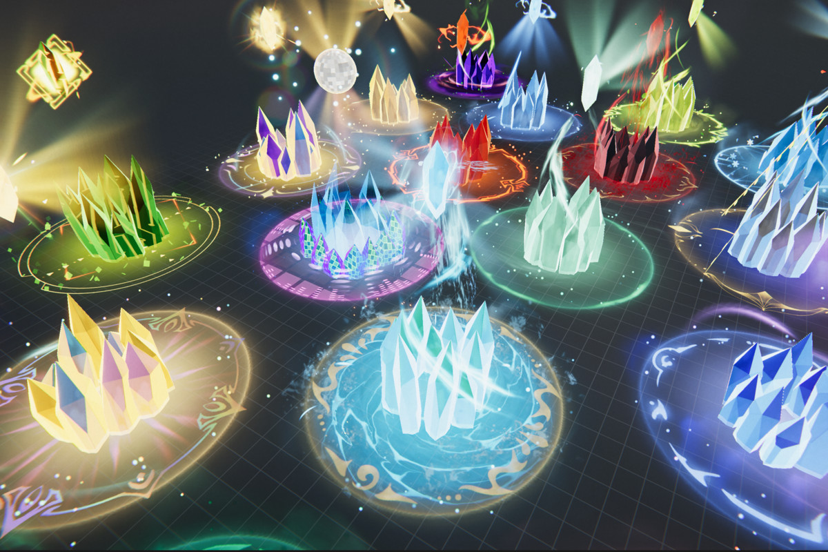 Crystal Explosion Spells