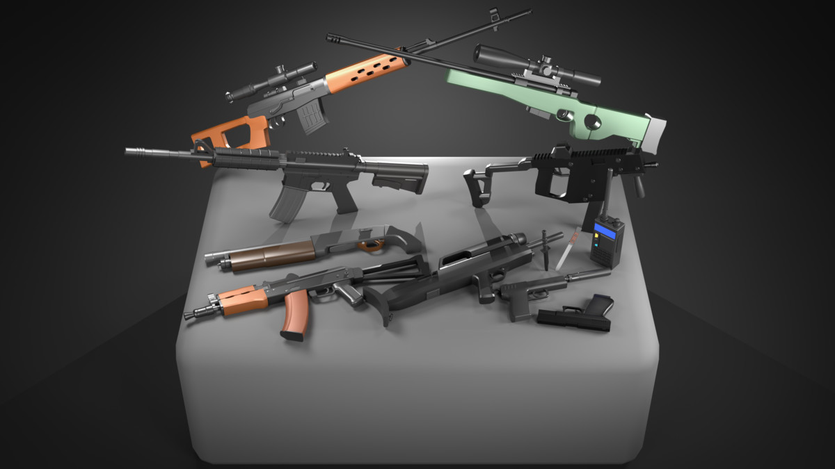 Low Poly Arsenal Pack