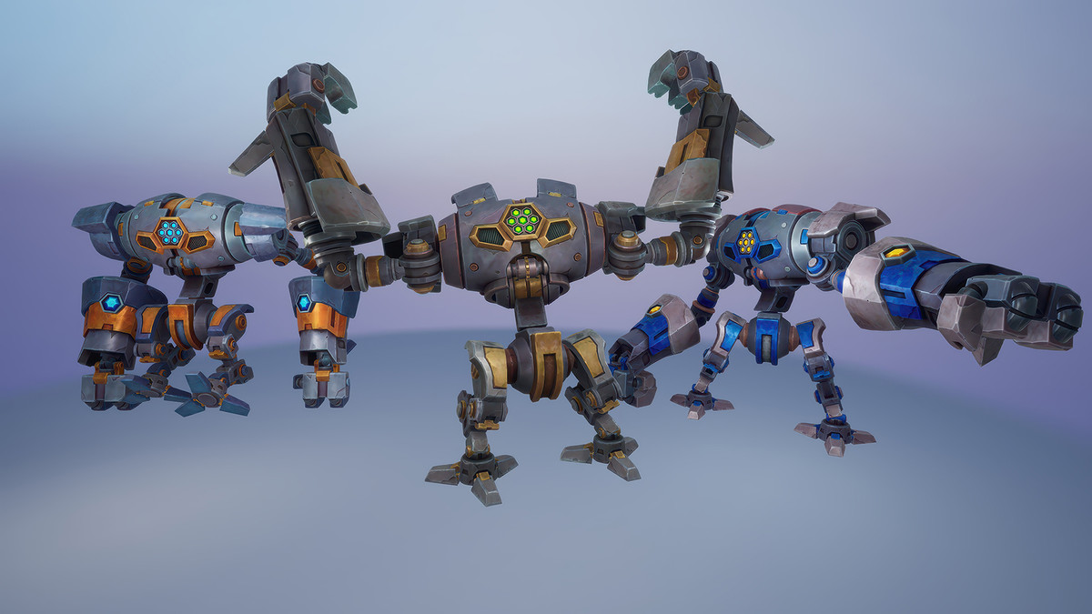 Stylized Bruiser Bot