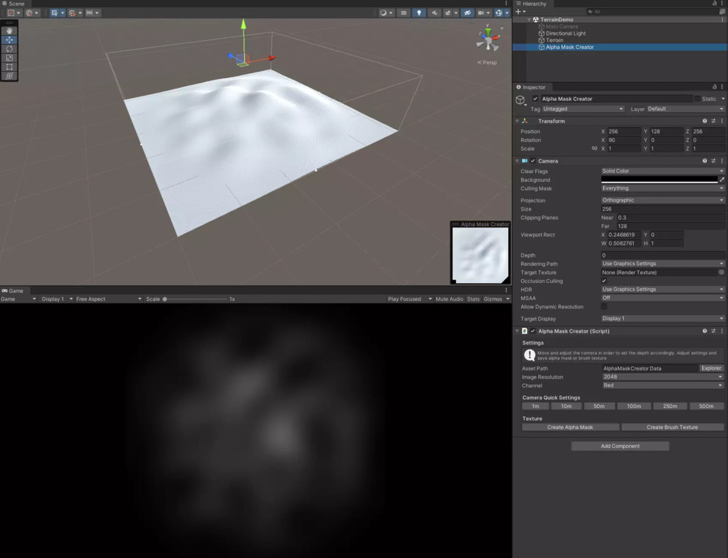 Alpha Mask and Stamp Creator for Unity 6