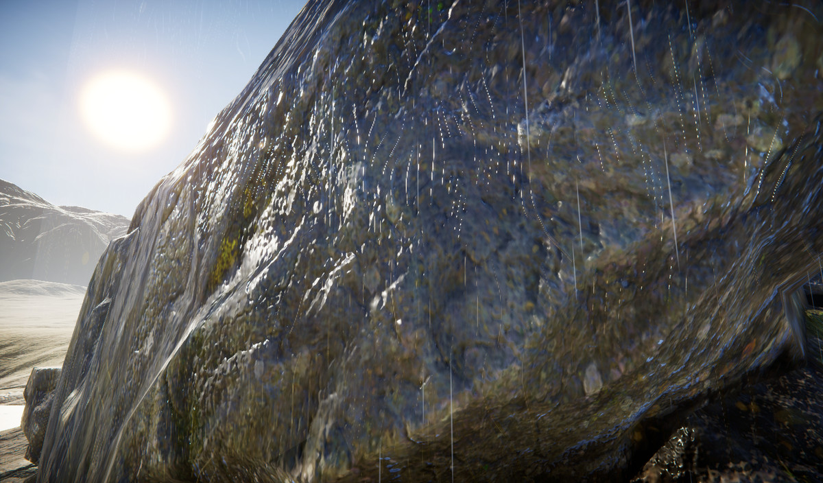 Realistic Water, Rain and Sea System VFX - Shader Graphs HDRP/URP