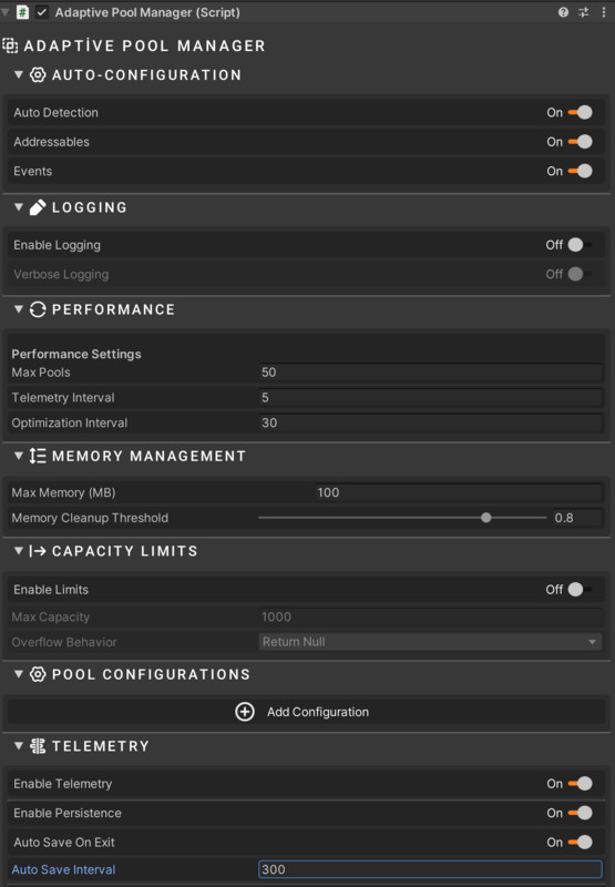 Adaptive Object Pool