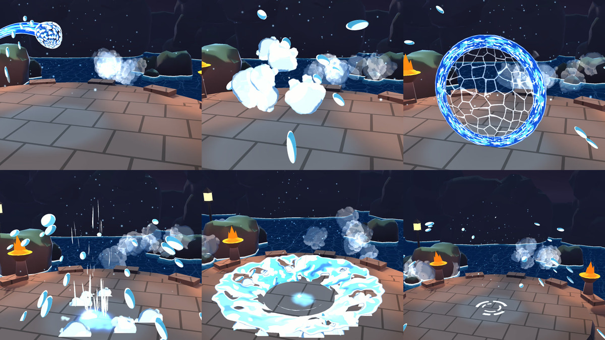 Stylized Water VFX 122 effects