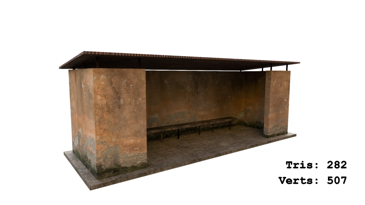 Abandoned Apocalyptic Buildings Mega Pack