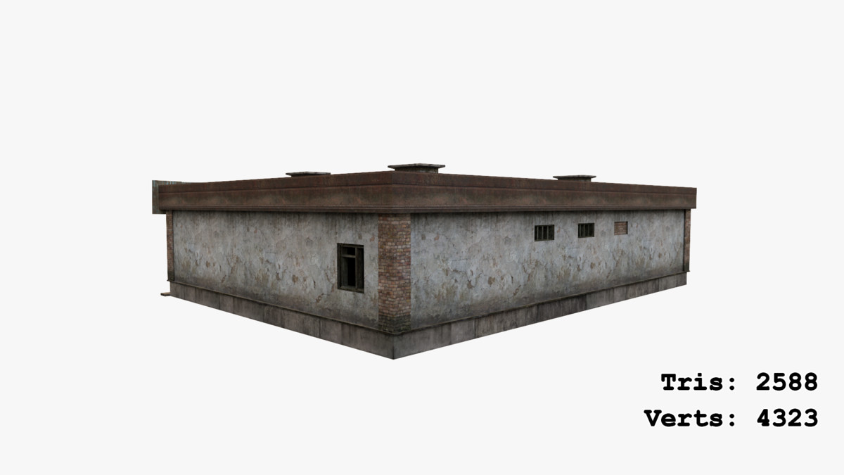 Abandoned Apocalyptic Buildings Mega Pack