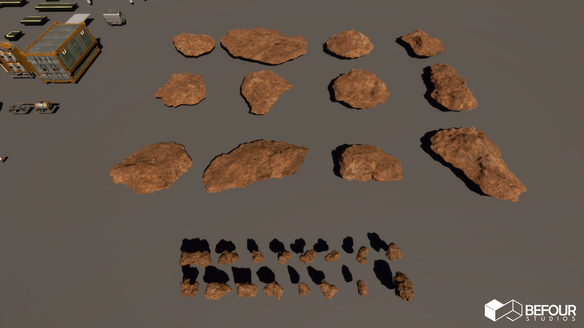 Orbital Base Environment (Sci-Fi Space)