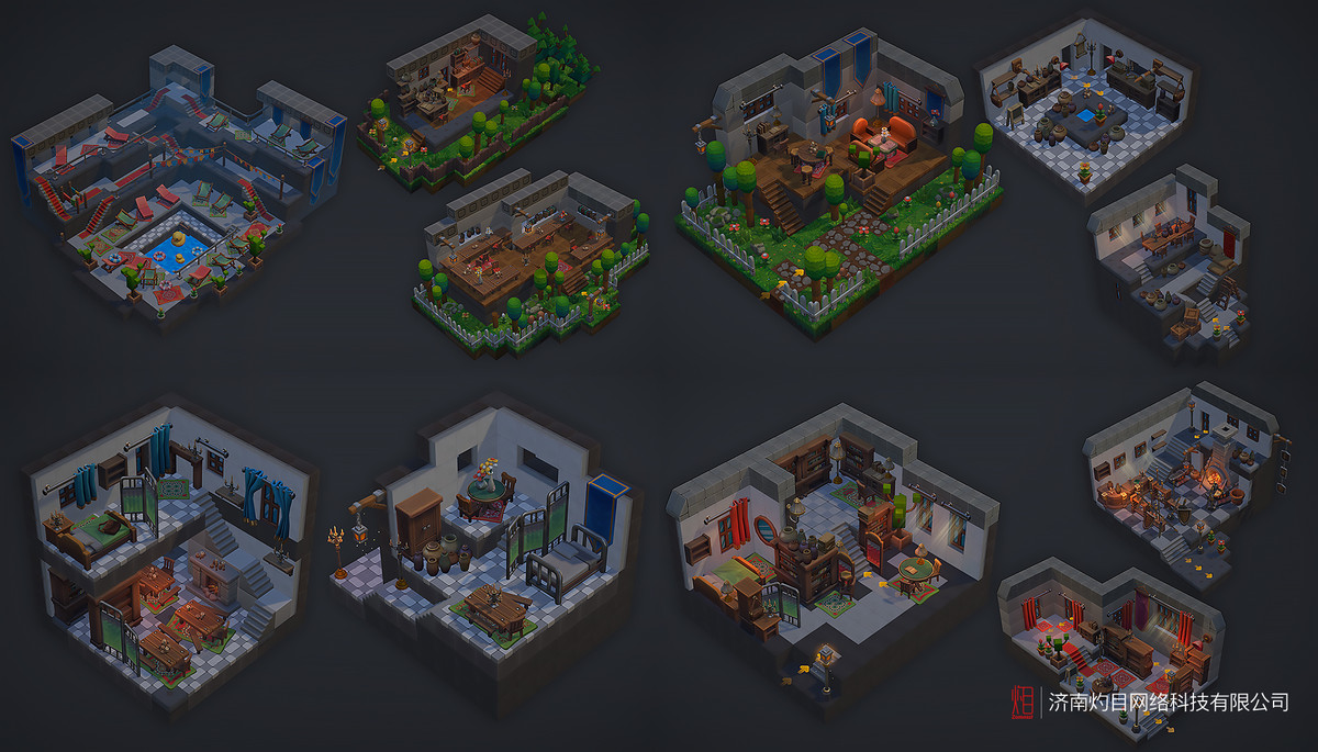 Z ! Voxel Assets - Imperial City