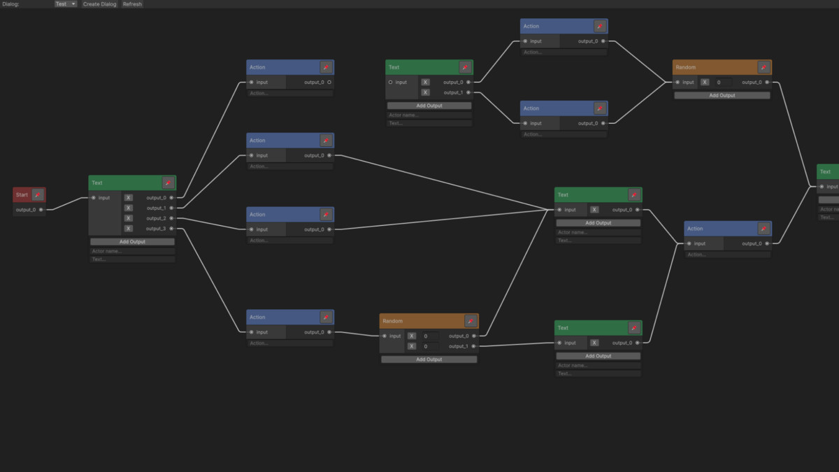 Dialog Graph Engine