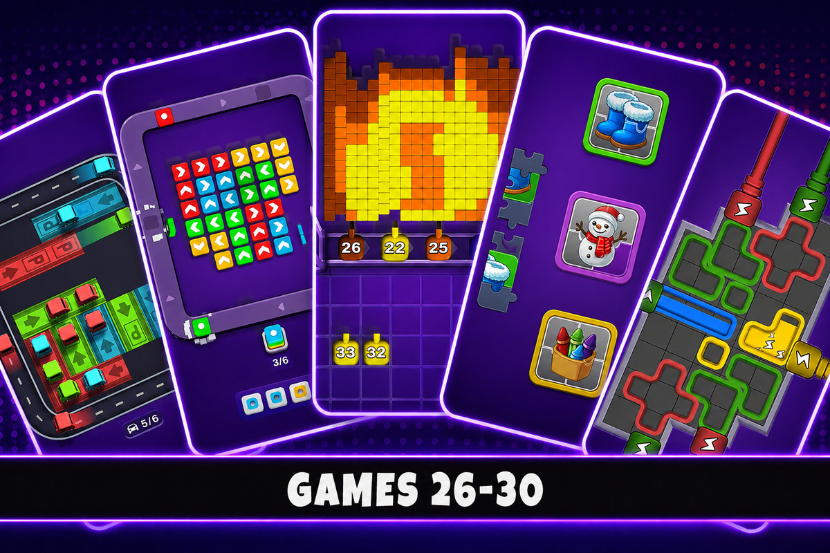 10 HyperCasual Games Bundle 3 | Puzzle Game Templates