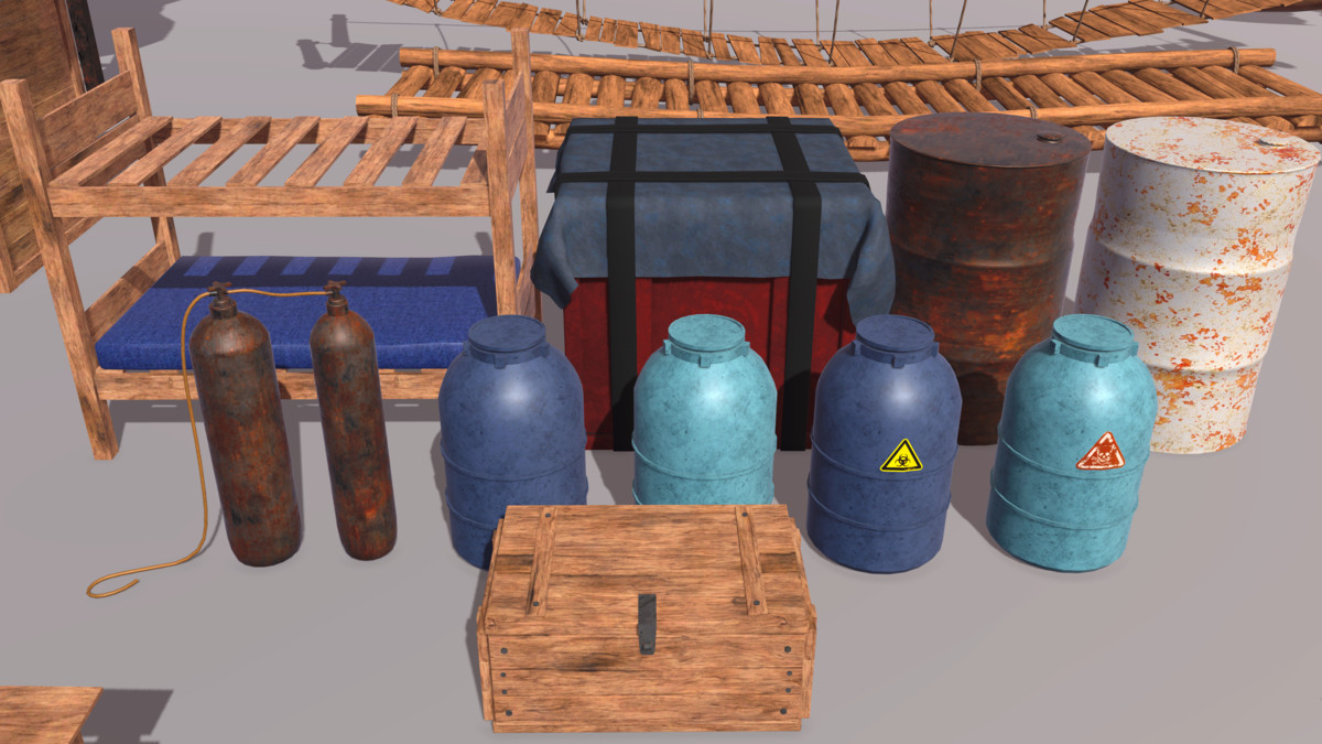 Ultimate Survival & Adventure Pack – 200+ Prefabs
