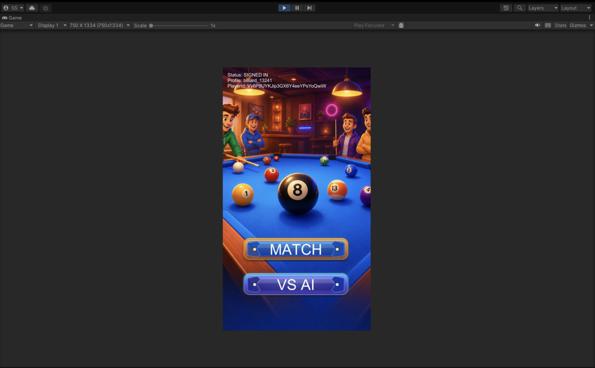 8Ball Multiplayer Kit(Deterministic physics)