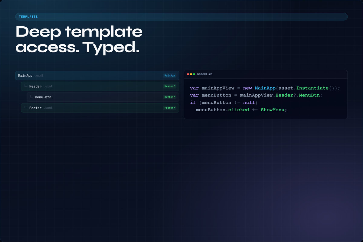 Typed UXML