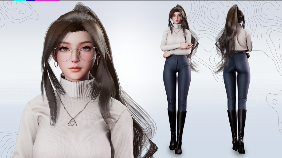 Business Lady Office Girls