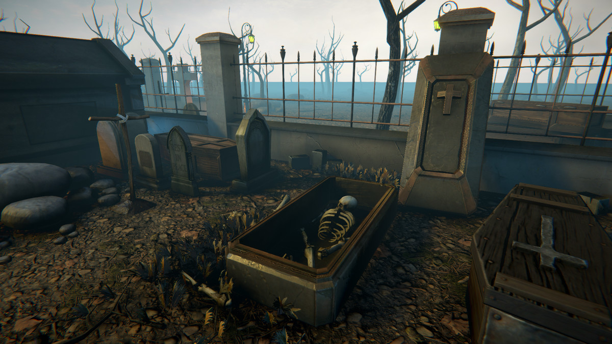Realistic Cemetery Asset Package