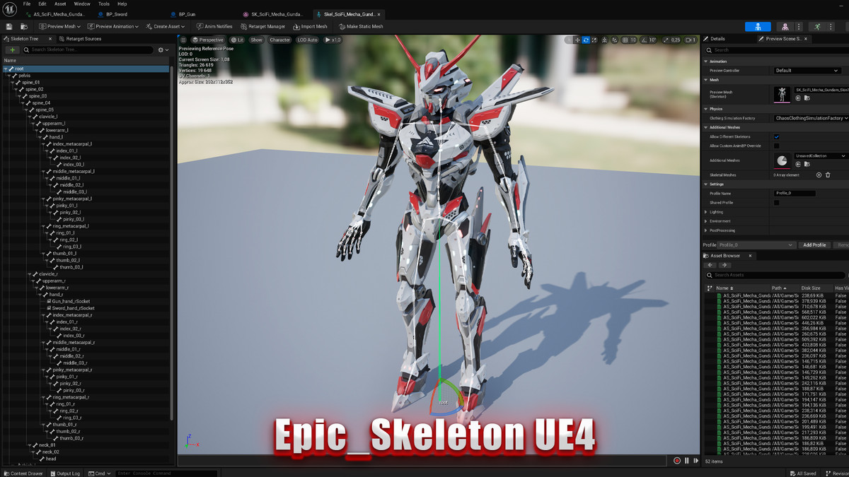 Sci-Fi Mecha - Gundam