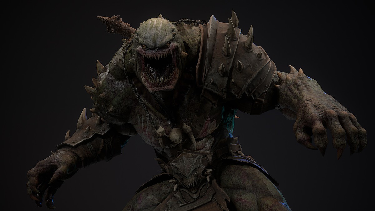 Brutal Warrior Monster