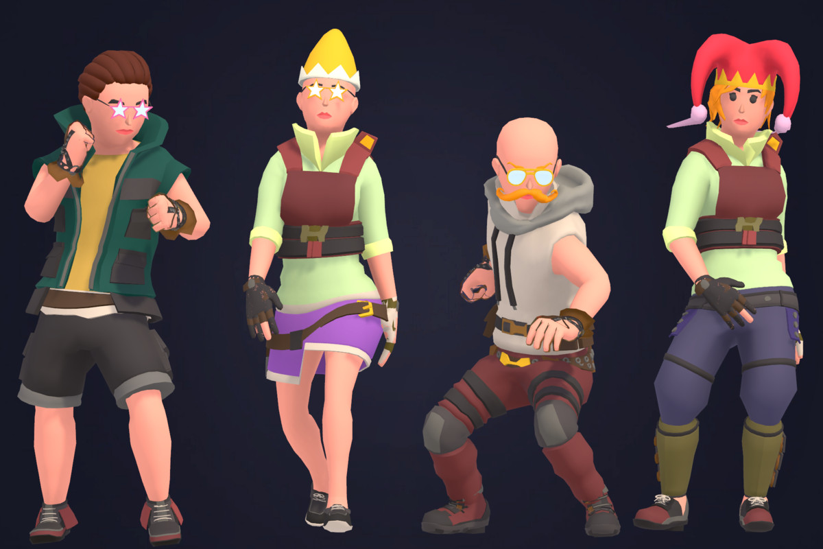 Customizable 3D Funny Characters Vol 3